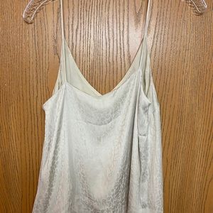 H&M Animal Print Blush Blouse Cami shirt